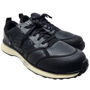 Timberland Reaxion Pro Black Work Shoes Composite Toe Men’s Size 11